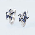 Flower Fairy Series Sexy Blooming Datura Earrings, Chic French Style Versatile Women's Ear Jewelry view 2