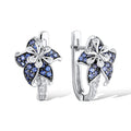 Flower Fairy Series Sexy Blooming Datura Earrings, Chic French Style Versatile Women's Ear Jewelry view 1