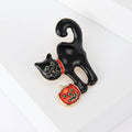 Alloy Enamel Halloween Animal Brooch Pin For Fashion Apparel view 2