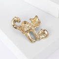 Alloy Enamel Halloween Animal Brooch Pin For Fashion Apparel view 4