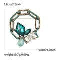 Alloy Rhinestone Chain Bow Brooch For Women's Clothing Decoration view 6