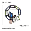 Alloy Rhinestone Chain Bow Brooch For Women's Clothing Decoration view 5
