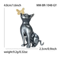 Alloy Enamel Cartoon Dog Brooch Pin For Casual Apparel view 4