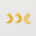 Zinc Alloy Moon Charm Pendant No.288490 for DIY Necklace Bracelet Jewelry Making view 4