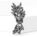 Alloy Crystal Sparkling Brooch Pin For Coats And Apparel view 3