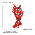 Alloy Crystal Sparkling Brooch Pin For Coats And Apparel view 6
