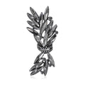 Alloy Crystal Sparkling Brooch Pin For Coats And Apparel view 1
