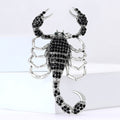 Alloy Rhinestone Scorpion Brooch Pin For Men And Women Suits view 2