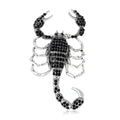 Alloy Rhinestone Scorpion Brooch Pin For Men And Women Suits view 5
