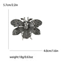 Alloy Rhinestone Bee Brooch Pin For Women Suit Decoration view 6