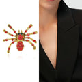 Alloy Rhinestone Spider Brooch For Coats Suits And Apparel view 2