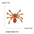 Alloy Rhinestone Spider Brooch For Coats Suits And Apparel view 5