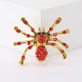 Alloy Rhinestone Spider Brooch For Coats Suits And Apparel view 6