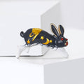 Alloy Enamel Rabbit Brooch For Cute Women Clothing Decoration view 4