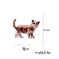 Alloy Enamel Cartoon Dog Brooch Pin For Casual Apparel Accessories view 5