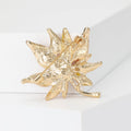 Alloy Enamel Maple Leaf Brooch Pin For Suits And Scarves view 3