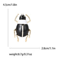 Alloy Enamel Beetle Lapel Pin For Men And Women Apparel Brooch view 4
