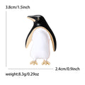 Enamel Alloy Penguin Brooch For Cute Cartoon Clothing Accessory view 5