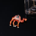 Metal Alloy Enamel Camel Brooch Pin For Casual Clothing view 4