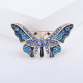 Fashion Alloy Enamel Butterfly Brooch For Fresh Everyday Outfits view 6