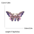 Fashion Alloy Enamel Butterfly Brooch For Fresh Everyday Outfits view 5