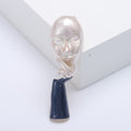 Enamel Alloy Thinker Face Mask Brooch Pin For Coat Accessories view 3