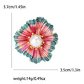 Alloy Flower Brooch For Fresh Style Garment Accessories view 6