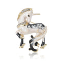 Alloy Enamel Unicorn Brooch Pin For Cartoon Fashion Garment Accessories view 5