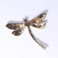 Metal Alloy Enamel Dragonfly Brooch For Women's Clothing Decoration view 3