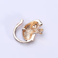 Alloy Enamel Sloth Brooch For Casual Clothing Decoration view 3