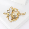 Alloy Dancing Girl Brooch Pin For Suit And Apparel Decoration view 3