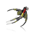 Alloy Enamel Swallow Brooch Pin For Fashion Apparel Accessories view 5