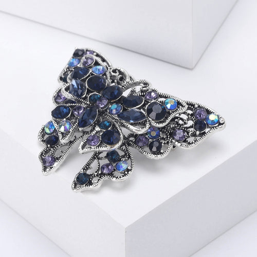 Metal Alloy Butterfly Brooch Pin Cute Cartoon Fashion Lapel Accessory