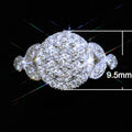 Vintage Round Women's Index Finger Ring, Korean Japanese Fashion Personality Jewelry view 5