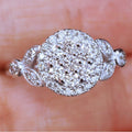 Vintage Round Women's Index Finger Ring, Korean Japanese Fashion Personality Jewelry view 2