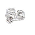 Fashion Creative Shape Open Adjustable Ring Jewelry Gift For Women view 6
