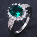 Light Luxury Oval Ring For Women Minimalist Designer Style Fashion Jewelry Accessory view 3