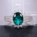 Light Luxury Oval Ring For Women Minimalist Designer Style Fashion Jewelry Accessory view 5
