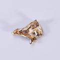 Alloy Enamel Tricolor Polar Bear Lapel Pin For Clothing Brooch view 3