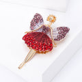 Alloy Ballet Girl Brooch Pin For Sweaters And Jackets view 2