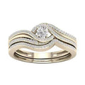 Micro Pave Zircon Couple Rings For Men And Women Fashion Matching Jewelry view 1