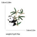 Alloy Panda Brooch Pin For Womens Animal Clothing Accessories view 5