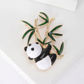 Alloy Panda Brooch Pin For Womens Animal Clothing Accessories view 3