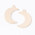 DIY Jewelry Accessories Vintage Zinc Alloy Moon Charm Pendant For Necklace Bracelet Making view 3