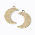 DIY Jewelry Accessories Vintage Zinc Alloy Moon Charm Pendant For Necklace Bracelet Making view 4