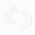 DIY Jewelry Accessories Vintage Zinc Alloy Moon Charm Pendant For Necklace Bracelet Making view 2