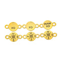 Zinc Alloy Compass Charm Pendant No.912648 for DIY Necklace Bracelet Jewelry Making view 2
