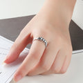 Exquisite Silver Plated Elephant Ring For Men And Women Fashion Animal Jewelry Accessory view 3