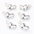 DIY Jewelry Accessories Vintage Zinc Alloy Mouse Charm Pendant For Necklace Bracelet Making view 2