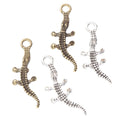 Zinc Alloy Crocodile Charm Pendant for DIY Necklace Bracelet Jewelry Making view 4
